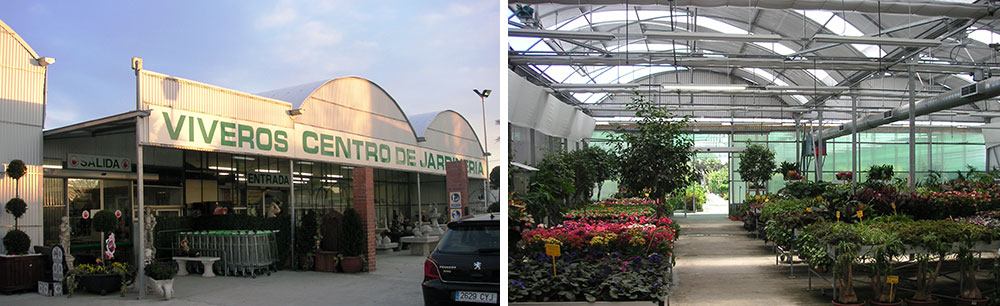 Views of transformed garden centers by ININSA